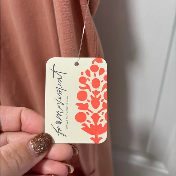 FP Movement Hot Shot Onesie NWT size Small in Petal Pink One Piece Jumpsuit - Picture 6 of 11